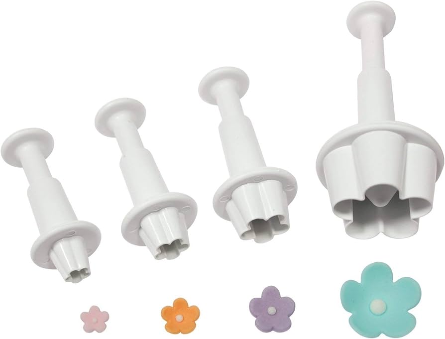 Conjunto de 4 cortadores de flor (REF. 1-059)