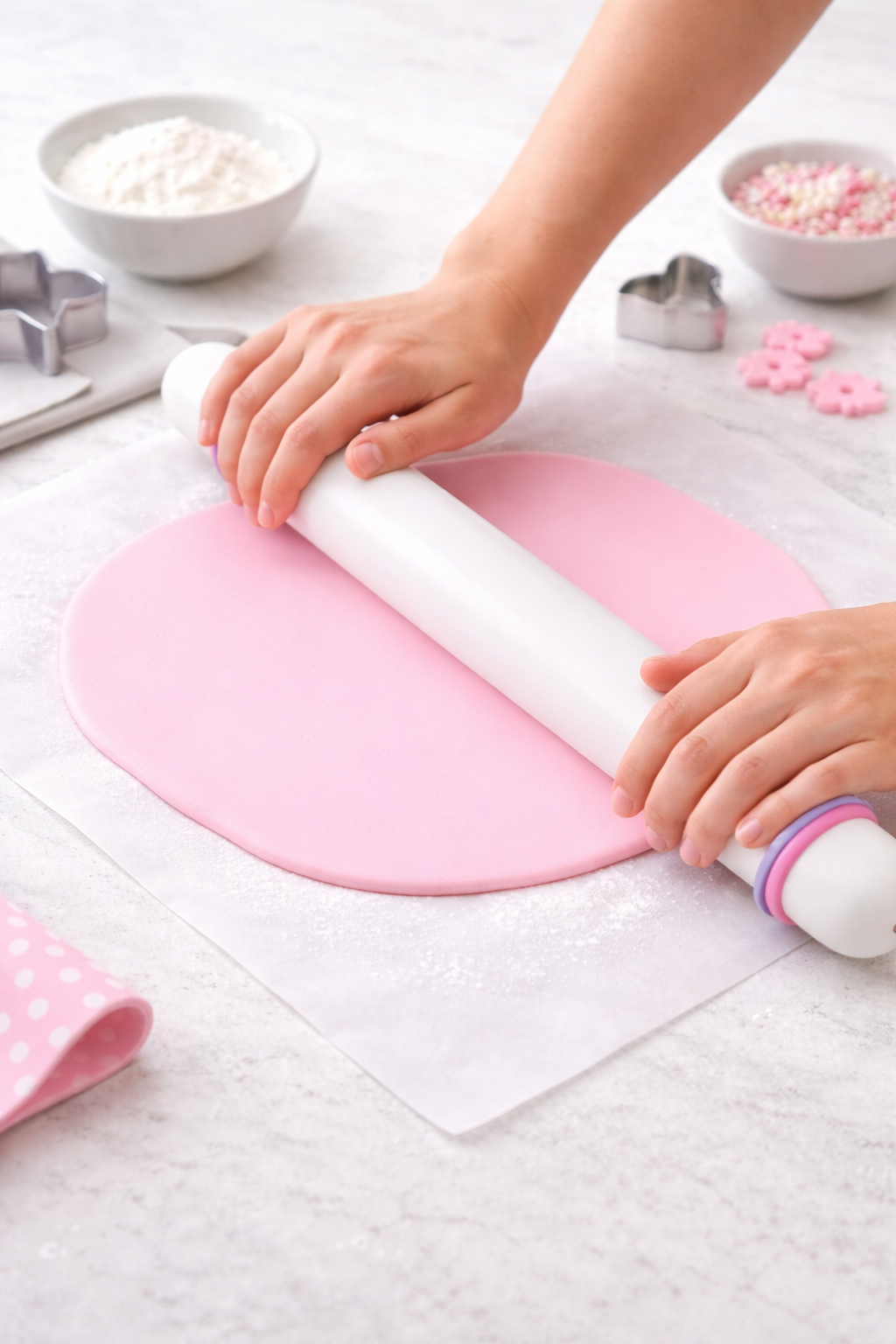 Rolo para Fondant com Espaçadores (REF. 1-266)