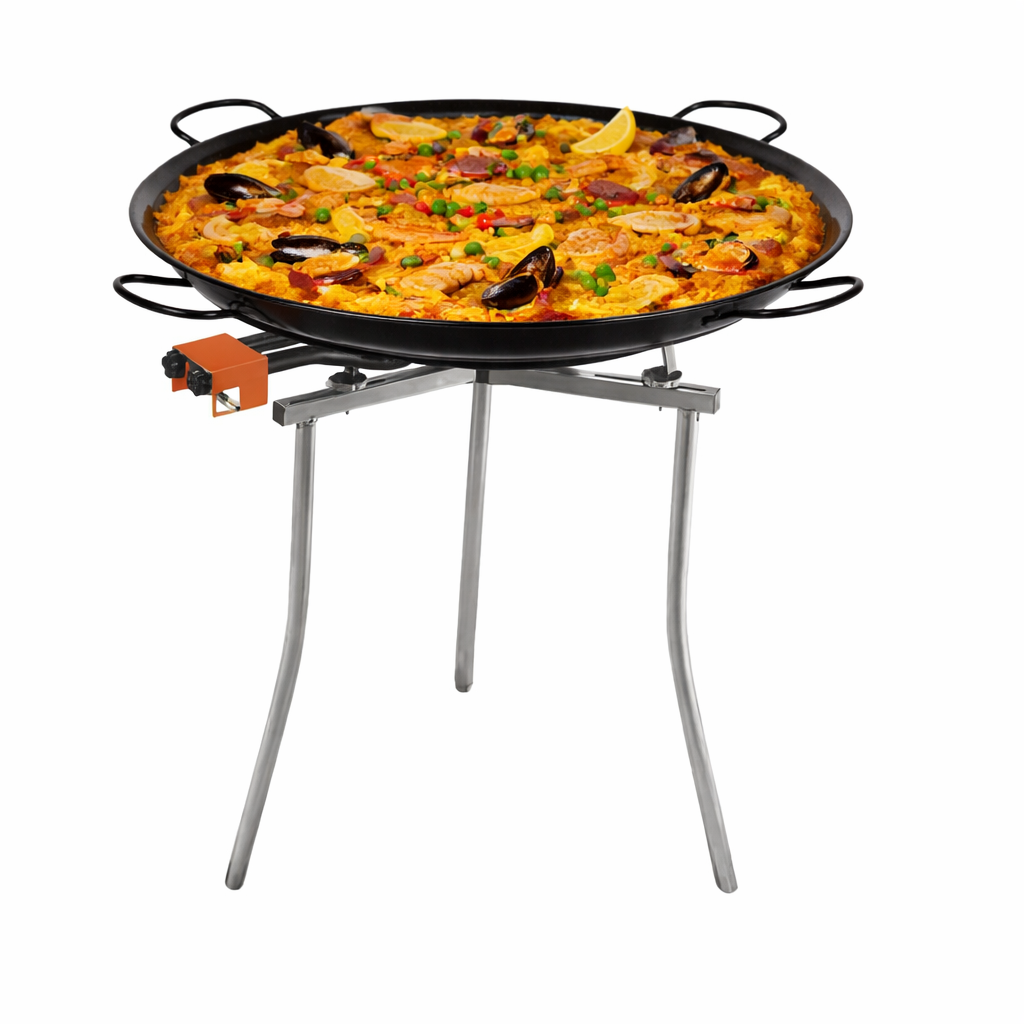 Suporte para Queimador a Gás para Paelheira – Suporte Estável com 3 Pernas (REF. 40001)