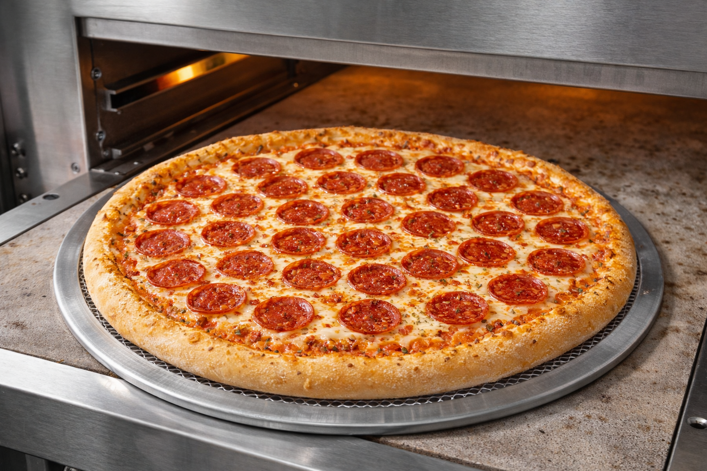 Rede para Pizza com Borda em Alumínio | 25 cm / 30 cm / 35 cm / 40 cm / 45 cm