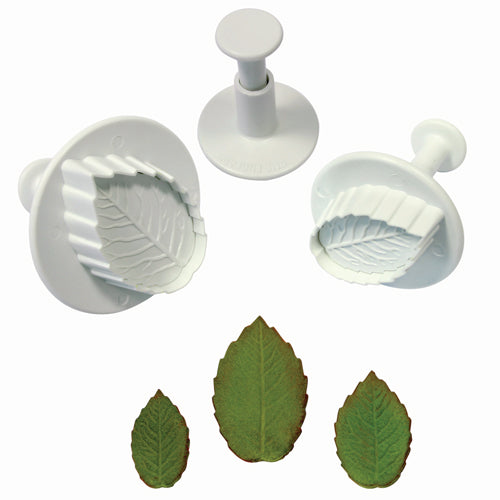 Conjunto de 3 cortadores de folha