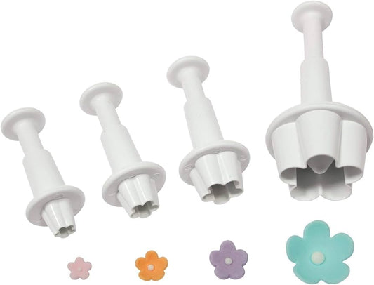 Conjunto de 4 cortadores de flor (REF. 1-059)