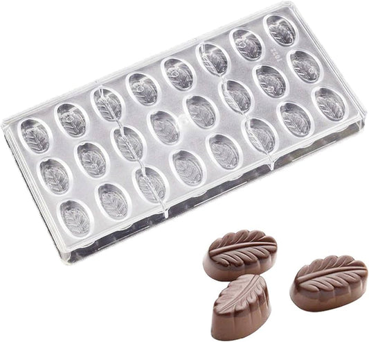 Molde de folha para chocolate em policarbonato (REF. 1-073)