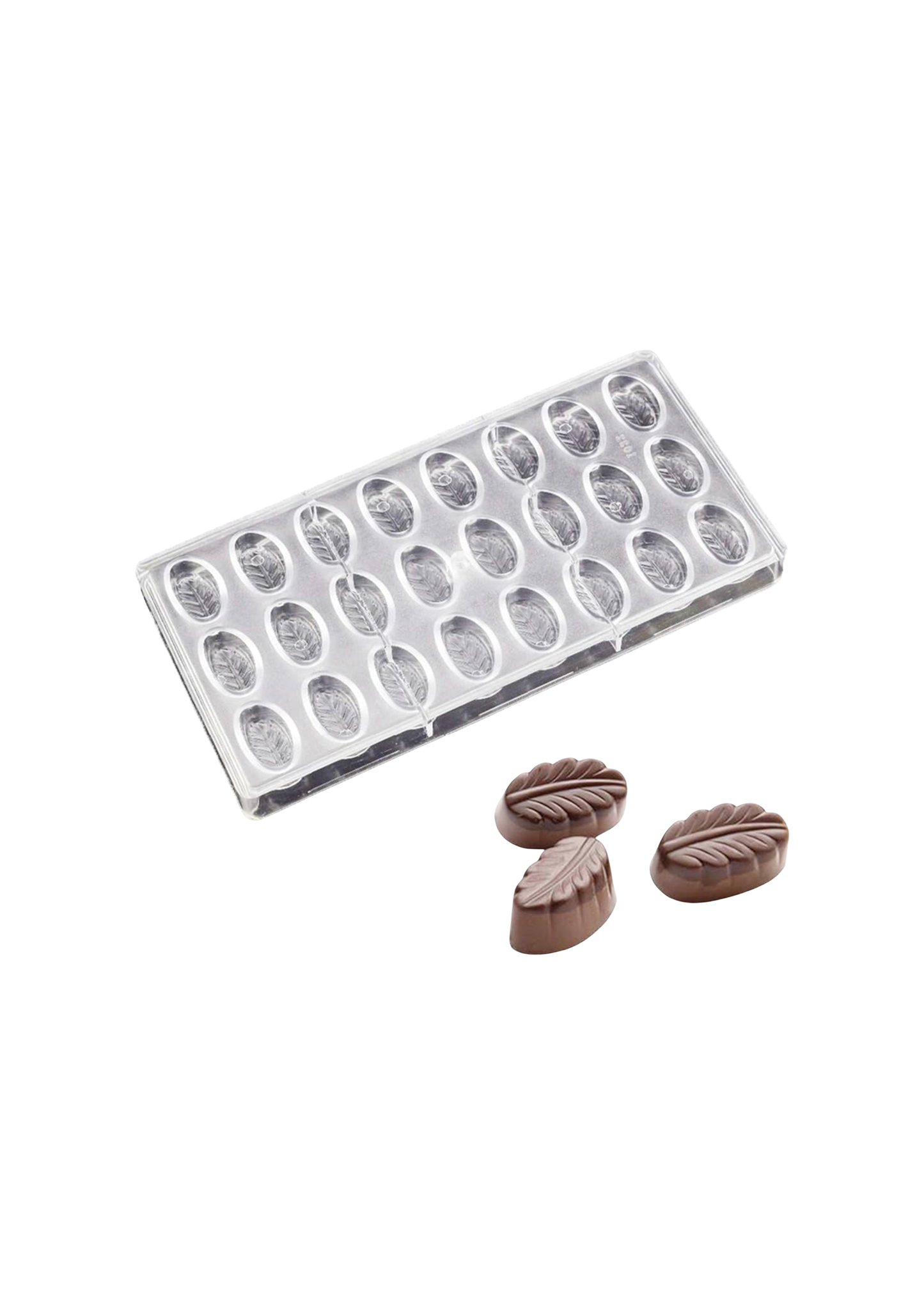 Molde de Pétala de Flor para Chocolate em Policarbonato (REF. 1-076)