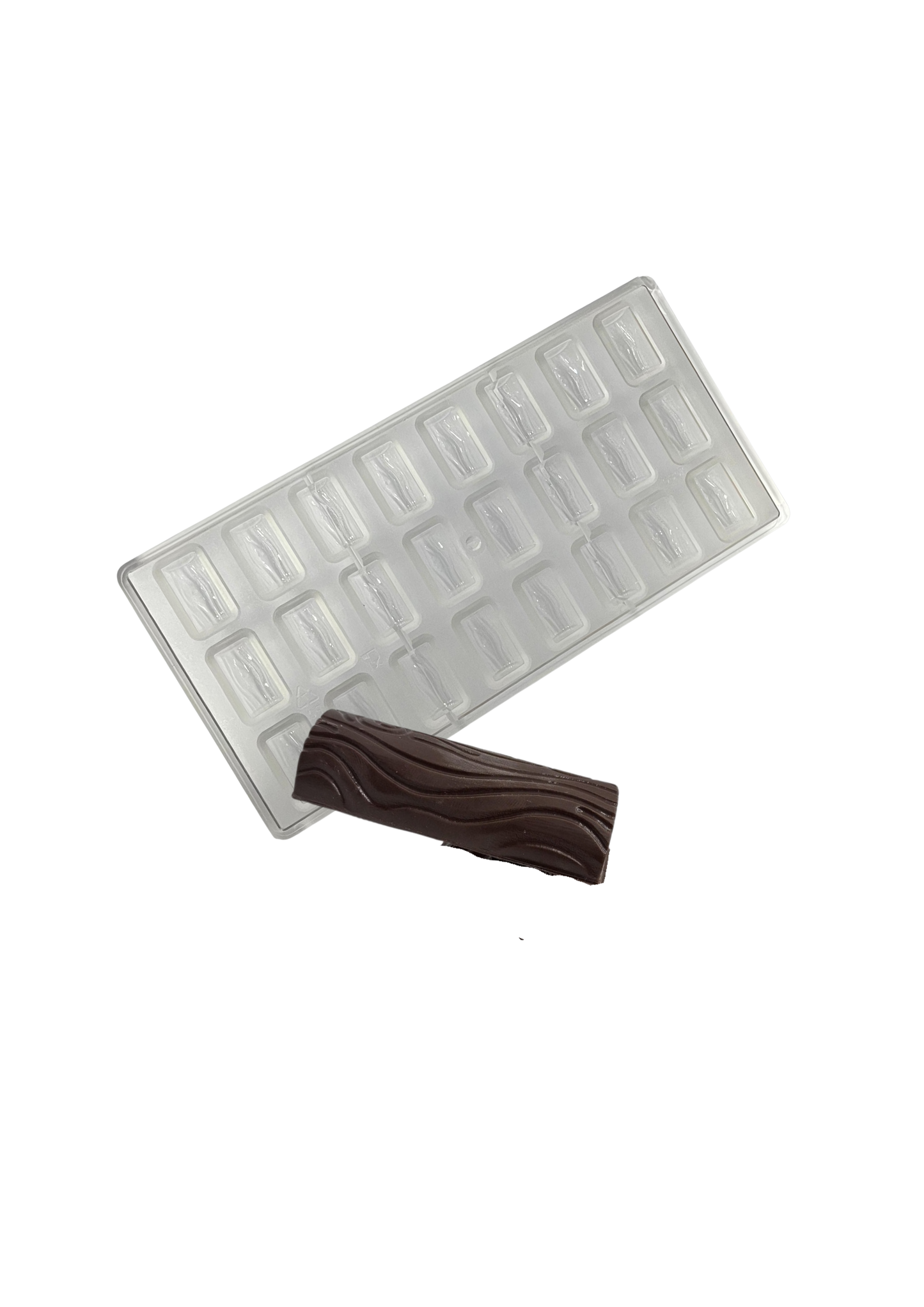 Molde de Tronco para Chocolate em Policarbonato (REF. 1-078)