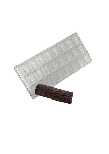 Molde de Tronco para Chocolate em Policarbonato (REF. 1-078)
