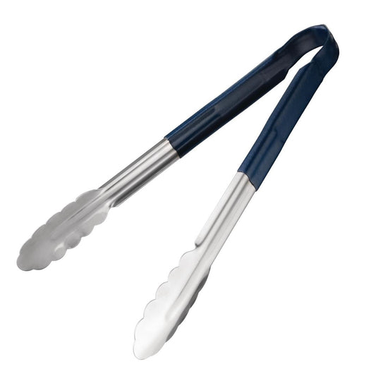 Pinça para buffet azul
