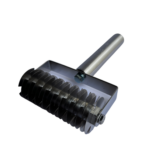 Rolo de furar massa todo em inox (REF. 1-248)