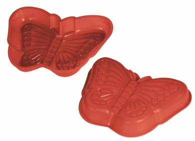 Molde de borboleta em silicone (REF. 1-299)