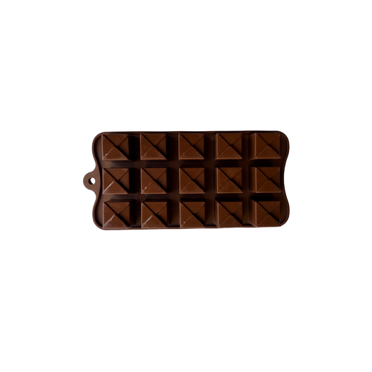 Molde quadrado para chocolate (REF. 1-405)