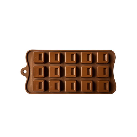 Molde de quadrados para chocolate (REF. 1-411)