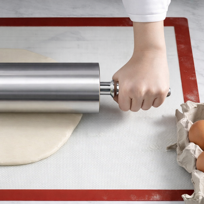 Rolo da Massa Profissional em Alumínio 32 cm, 37 cm e 45 cm