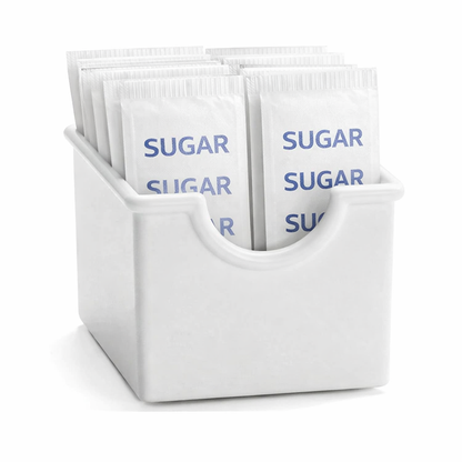 Caixa para Pacotes de Açúcar em Plástico –  8,5 x 6,5 x 5 cm (REF. 2-057)