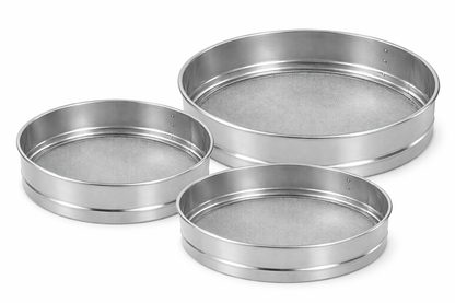 Peneira para Farinha Profissional em Aço Inoxidável