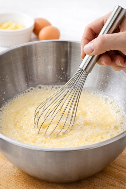 Batedor Profissional de 12 Varas Finas 30 / 35 / 40 / 45 cm | Aço Inoxidável