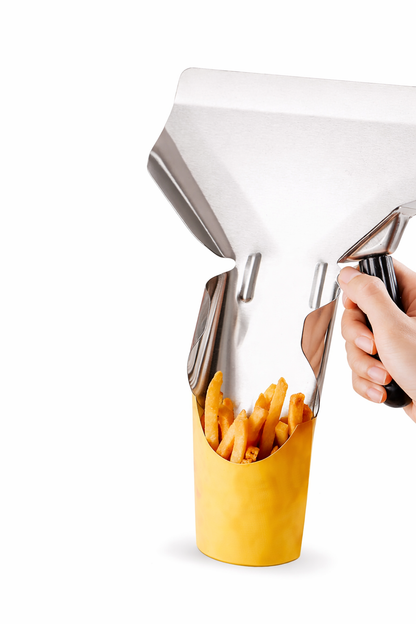 Colher Profissional para Batatas Fritas 23x21 cm | Aço Inoxidável (REF. 3-058)
