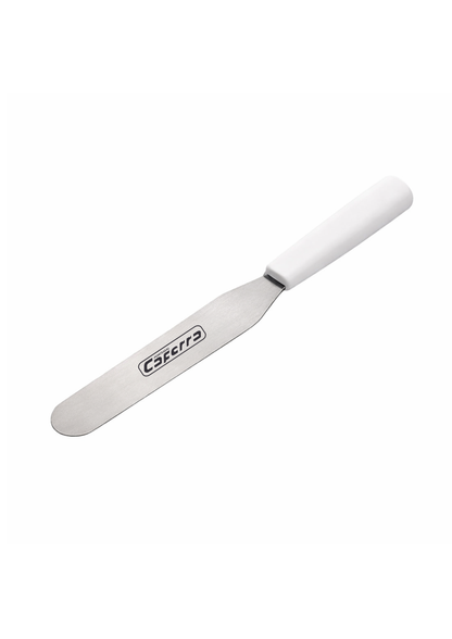 Espátula Lisa para Pastelaria em Aço Inoxidável – Cabo ABS