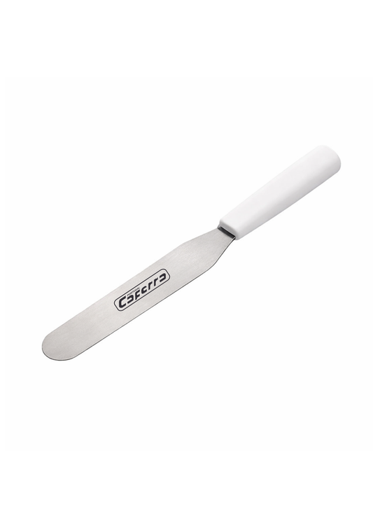 Espátula Lisa para Pastelaria em Aço Inoxidável – Cabo ABS