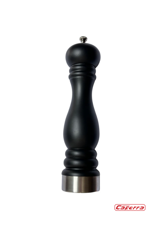 Moinho de Pimenta com Base em Aço Inoxidável e Engrenagem em Aço Temperado | 20 cm / 25 cm / 30 cm