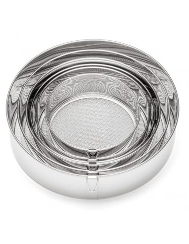 Peneira para Farinha Profissional em Aço Inoxidável