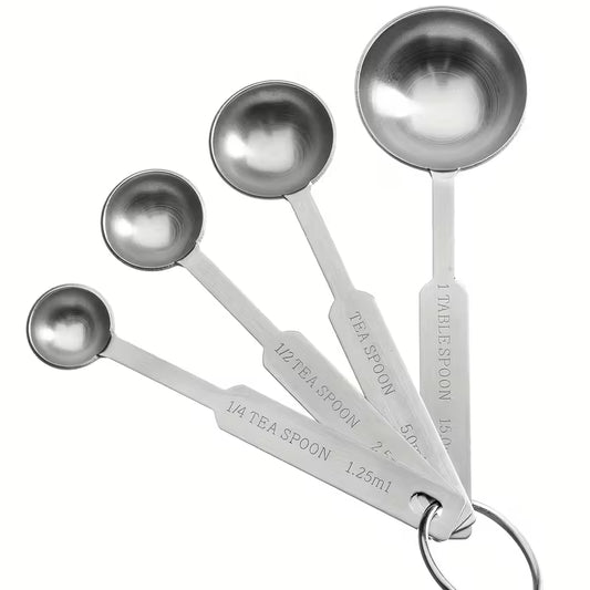 Conjunto de 4 colheres medidoras (REF. 1-019)