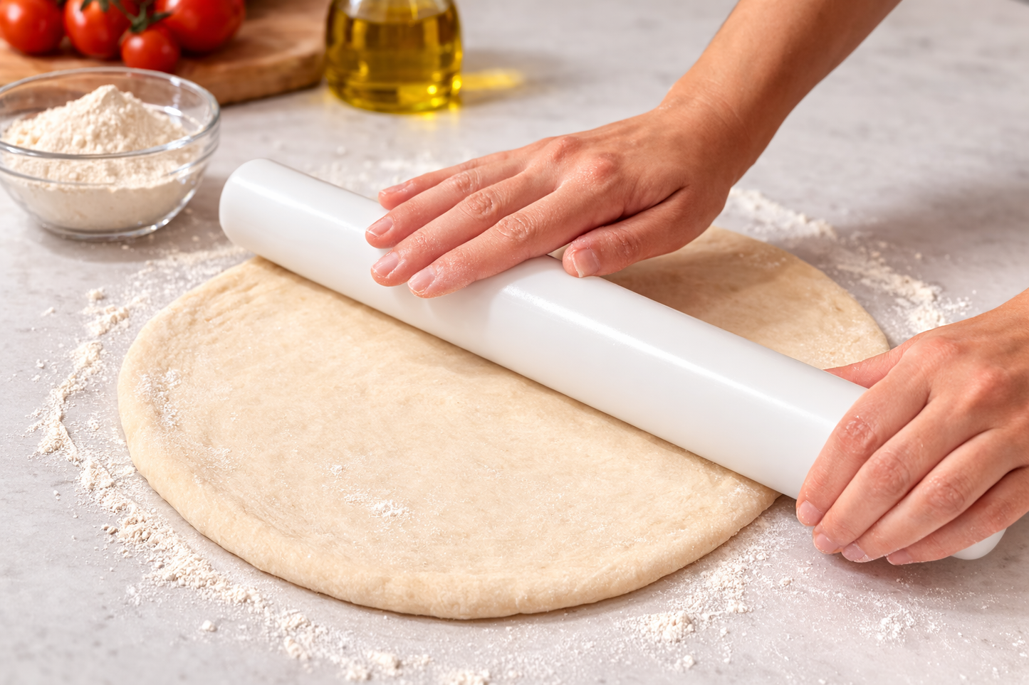 Rolo da Massa Profissional em Polietileno – 33 cm / 50 cm